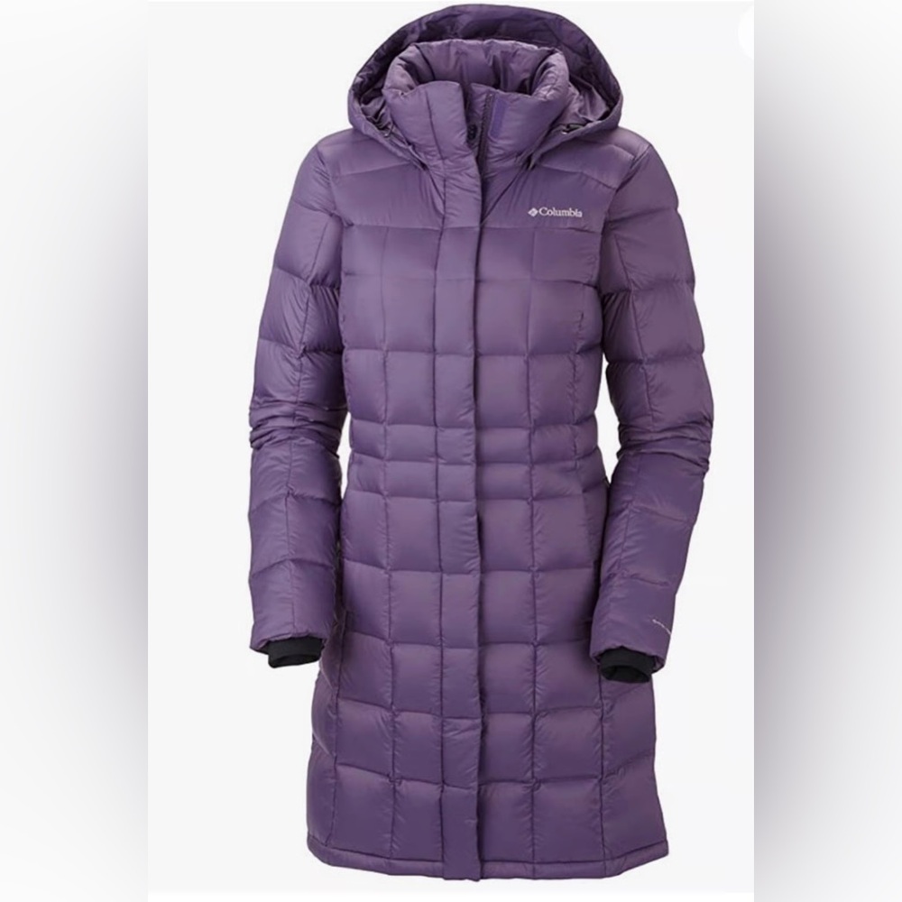 Columbia Women's Purple Puffer Jacket